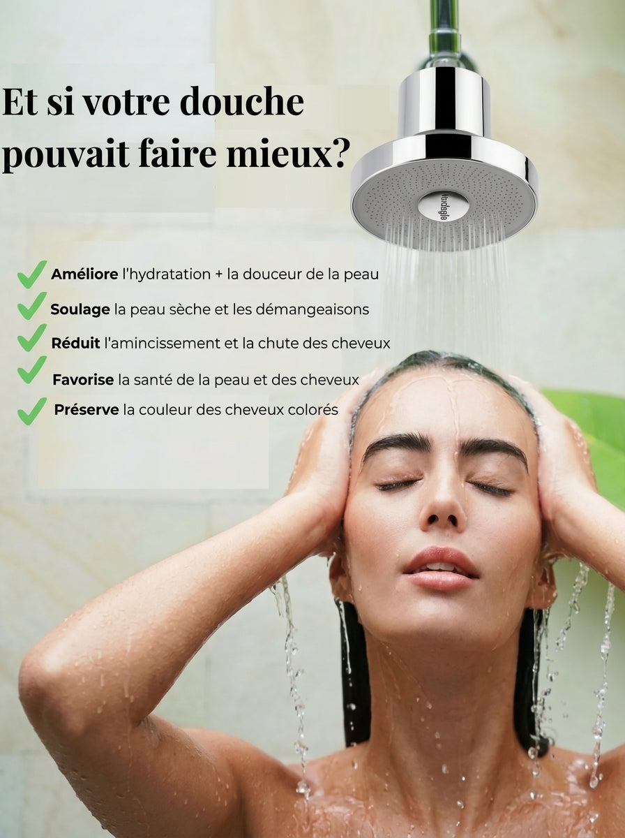 Pommeau de Douche Filtrant